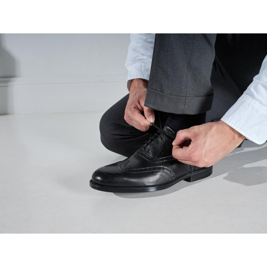 Wingtip Oxford - Black - Men