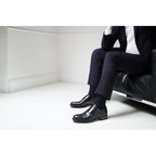 Monk Strap Bout Droit - Noir - Homme