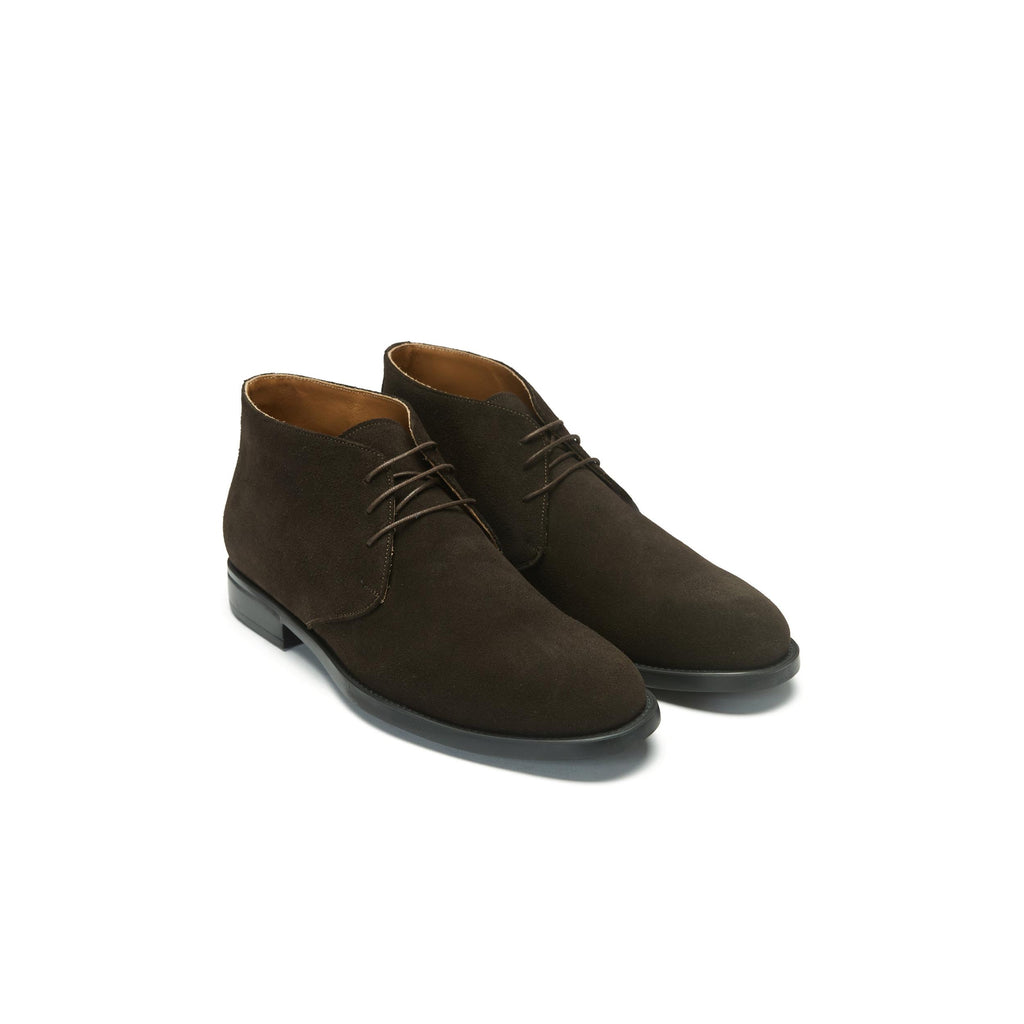 Bottines Chukka - Marron Foncé - Homme
