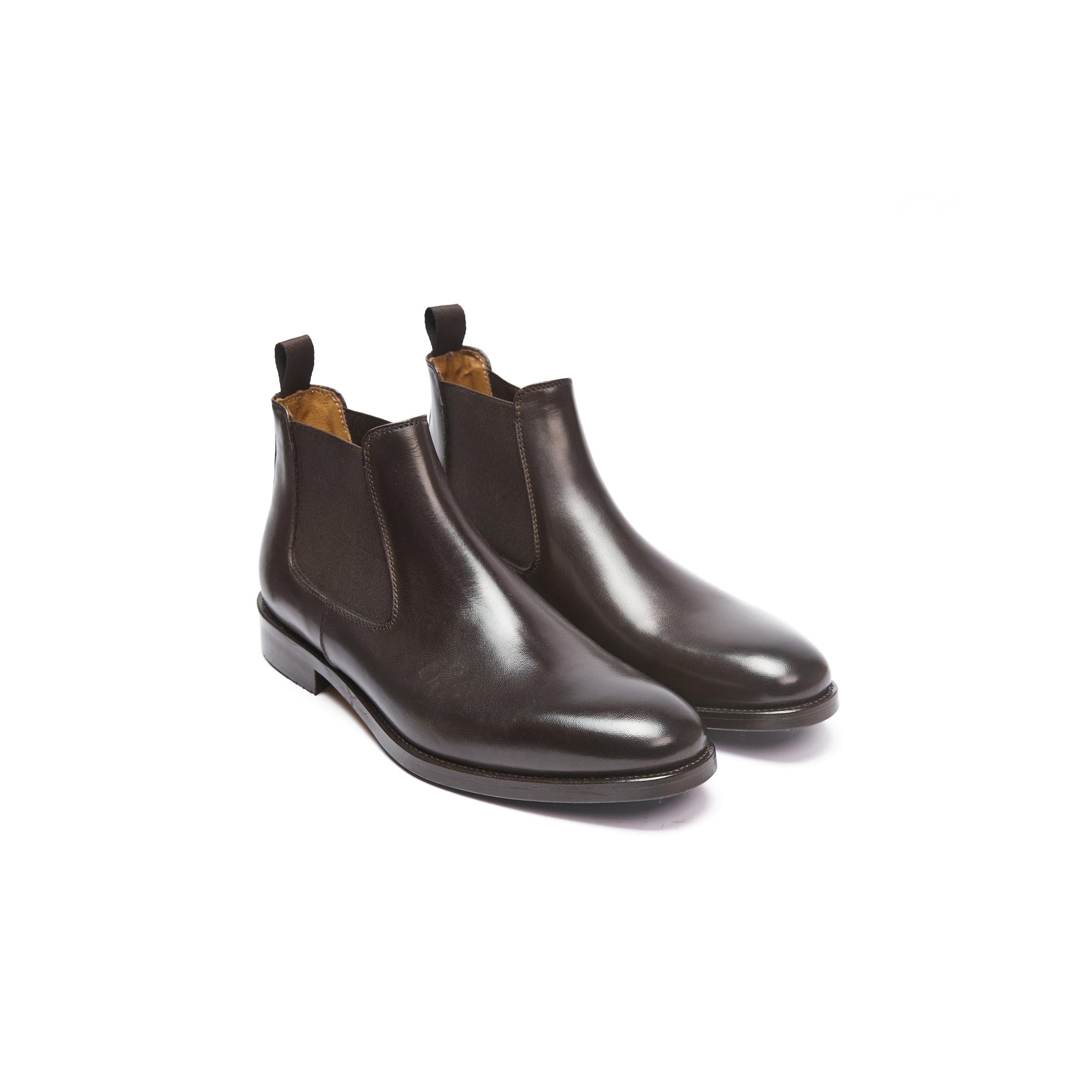 Bottines Chelsea - Marron Foncé - Homme