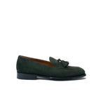 Mocassins À Pompom - Vert Forêt - Homme