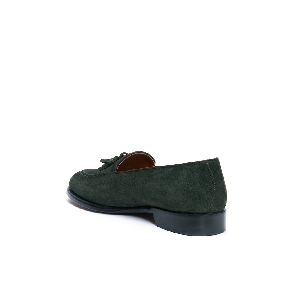 Mocassins À Pompom - Vert Forêt - Homme