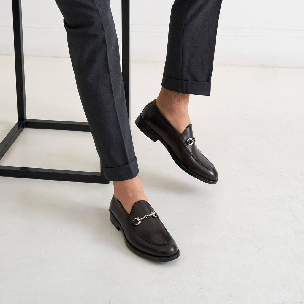 Pasaporte Británico - Mocasines Pieces - Marrón oscuro - Hombre