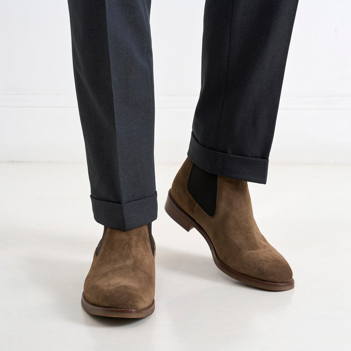 Botines Chelsea - Taupe - Hombre
