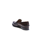 British Passport - Penny Loafers - Dark Brown - Women's