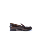 British Passport - Penny Loafers - Dark Brown - Women's