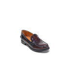 British Passport - Penny Loafers - Burgundy - Women's
