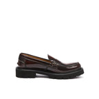 Penny Loafers - Burgundy - Women