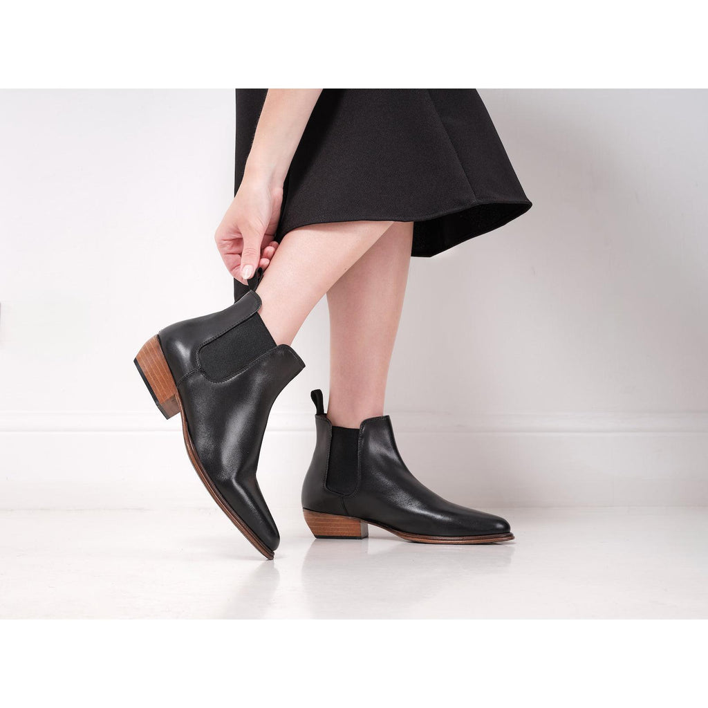 Bottines Chelsea - Noir - Femme