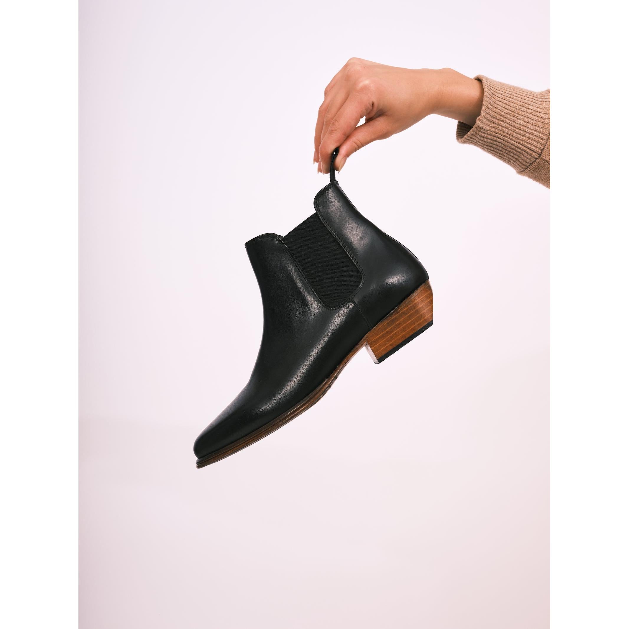 Bottines Chelsea - Noir - Femme