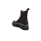 British Passport - Wingtip Chelsea Boots - Dark Brown - Women
