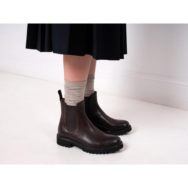 Botas Chelsea - Marrón oscuro - Mujer