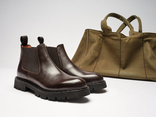 Pasaporte británico - Botas Chelsea - Marrón oscuro - Mujer