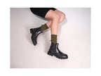 Bottines Chelsea À Bout D'Aile - Noir - Femme