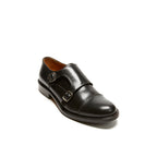 Monk Strap Bout Droit - Noir - Femme