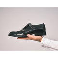 Monk Strap Bout Droit - Noir - Femme