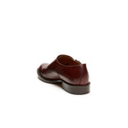 Monk Strap Bout Droit - Bordeaux - Femme