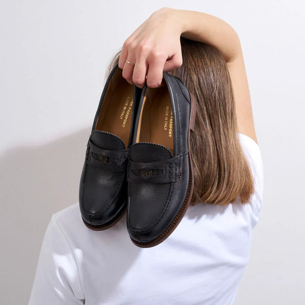 Mocasines Penny - Negro - Mujer
