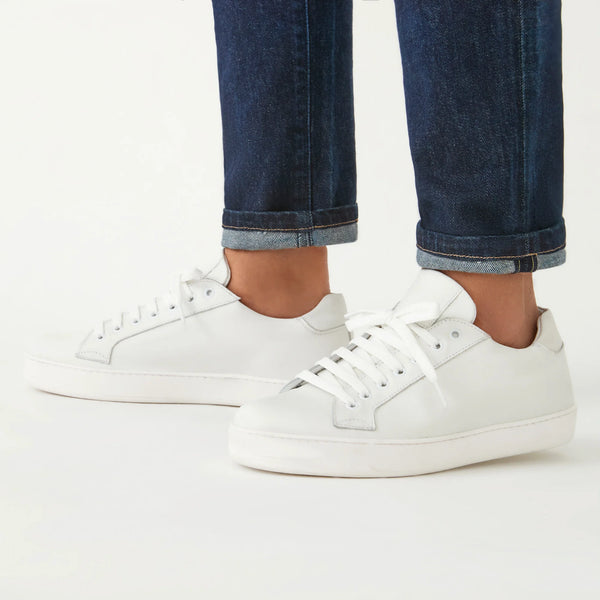 Lace-up Sneakers - White - Men
