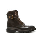 Bottines À Bout Droit - Marron Foncé - Homme