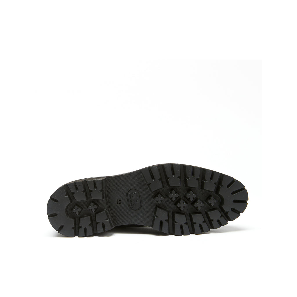 Bottines À Bout Droit - Marron Foncé - Homme