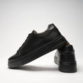 Baskets À Lacets Classiques - Noir - Homme