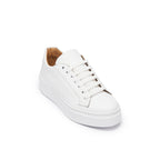 Zapatillas clásicas con cordones - Blanco - Hombre