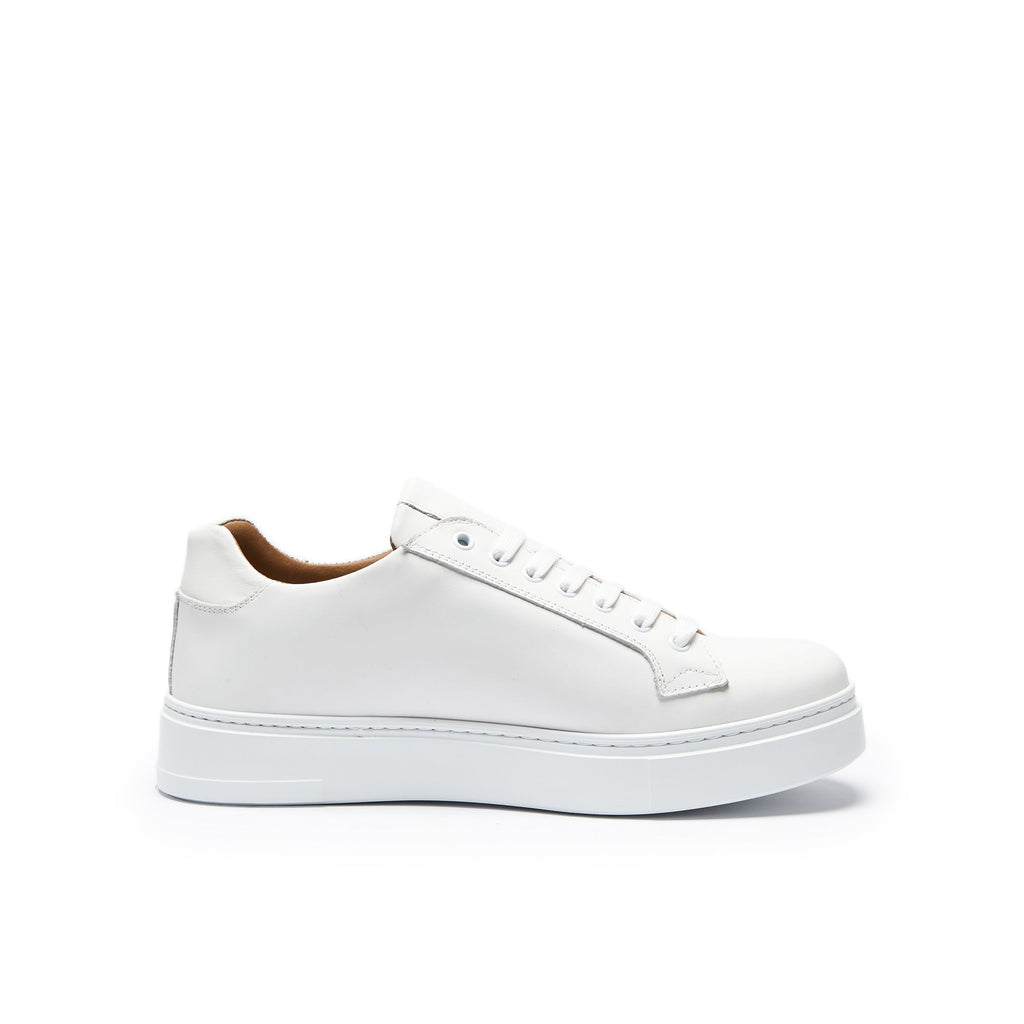 Zapatillas clásicas con cordones - Blanco - Hombre