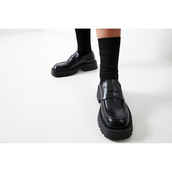 Mocasines Penny - Negro - Mujer