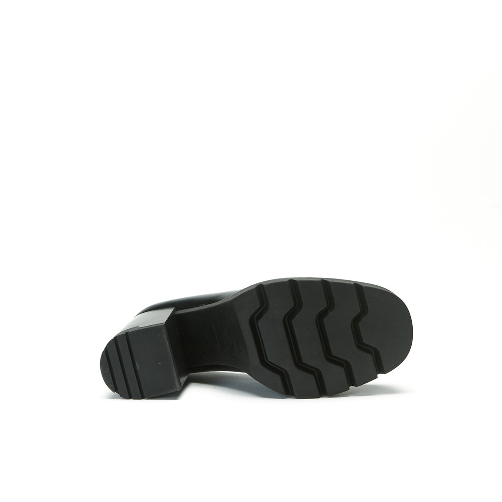 Mocasines Tacón - Negro - Mujer
