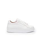 Zapatillas Con Cordones Clásicas - Blanco - Mujer