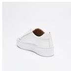 Zapatillas Con Cordones Clásicas - Blanco - Mujer