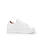 Zapatillas Con Cordones Clásicas - Blanco - Mujer