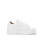 Baskets À Lacets Classiques - Blanc - Femme