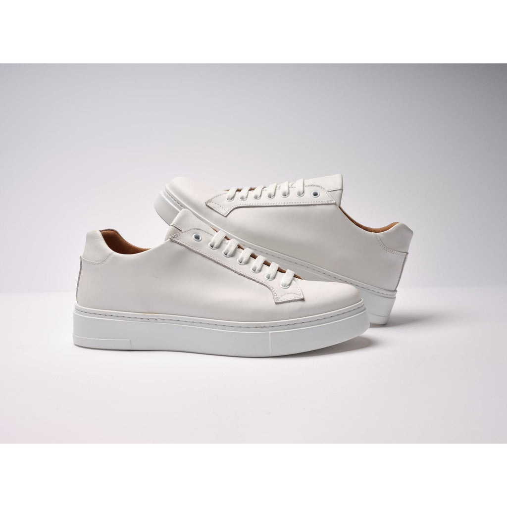 Zapatillas Con Cordones Clásicas - Blanco - Mujer