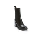Bottines Chelsea À Talon - Noir - Femme