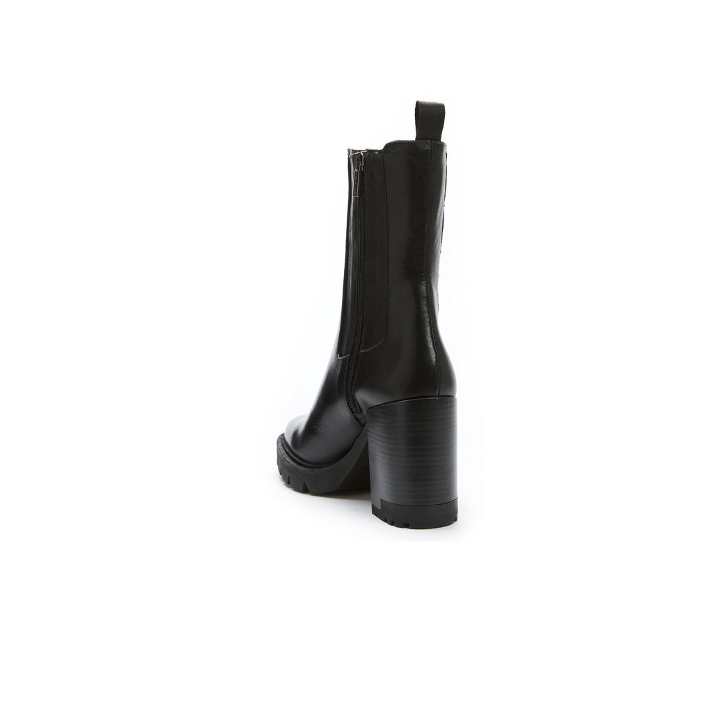Bottines Chelsea À Talon - Noir - Femme