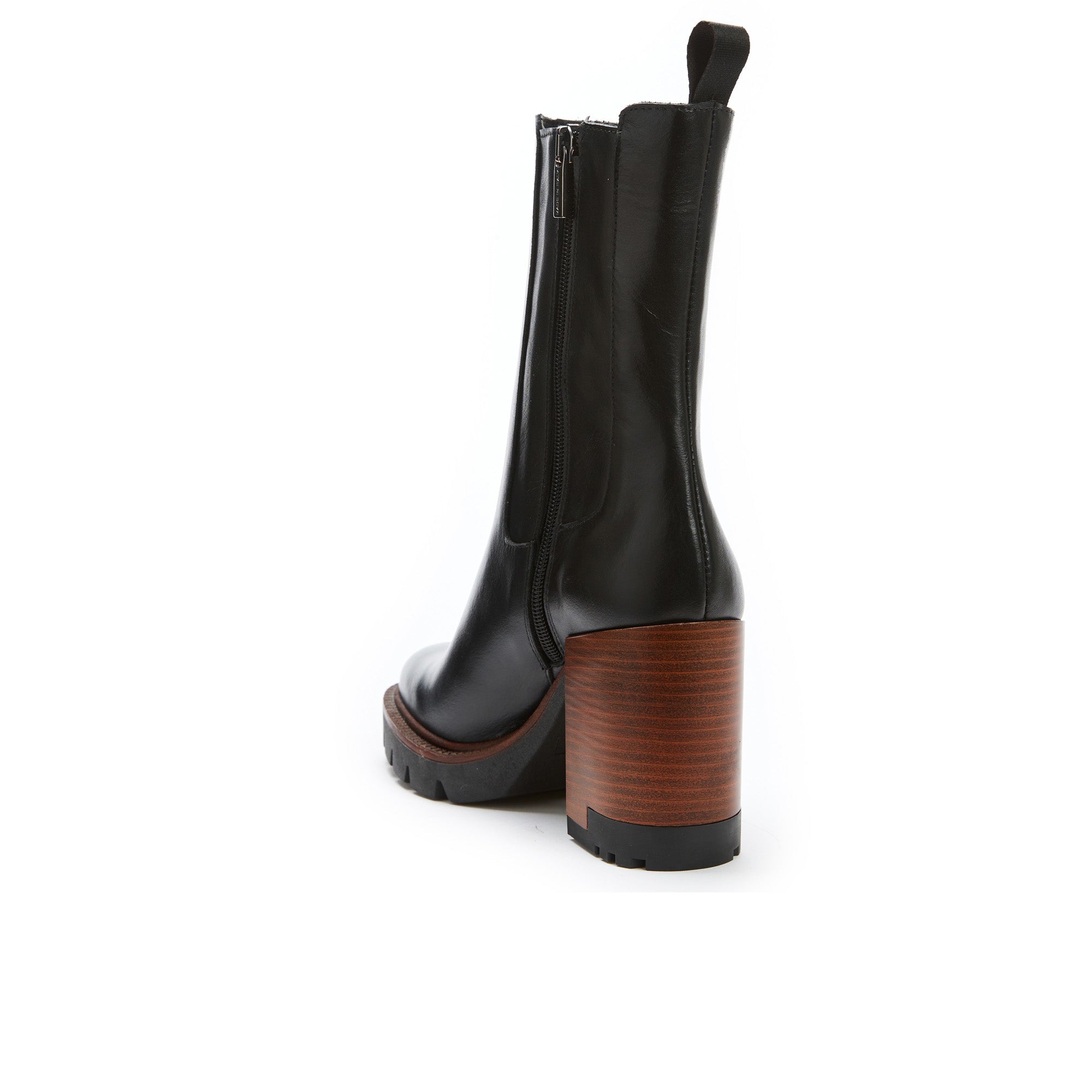 Bottines Chelsea À Talon - Noir - Femme