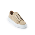 Zapatillas con Cordones Clásicas - Beige - Mujer