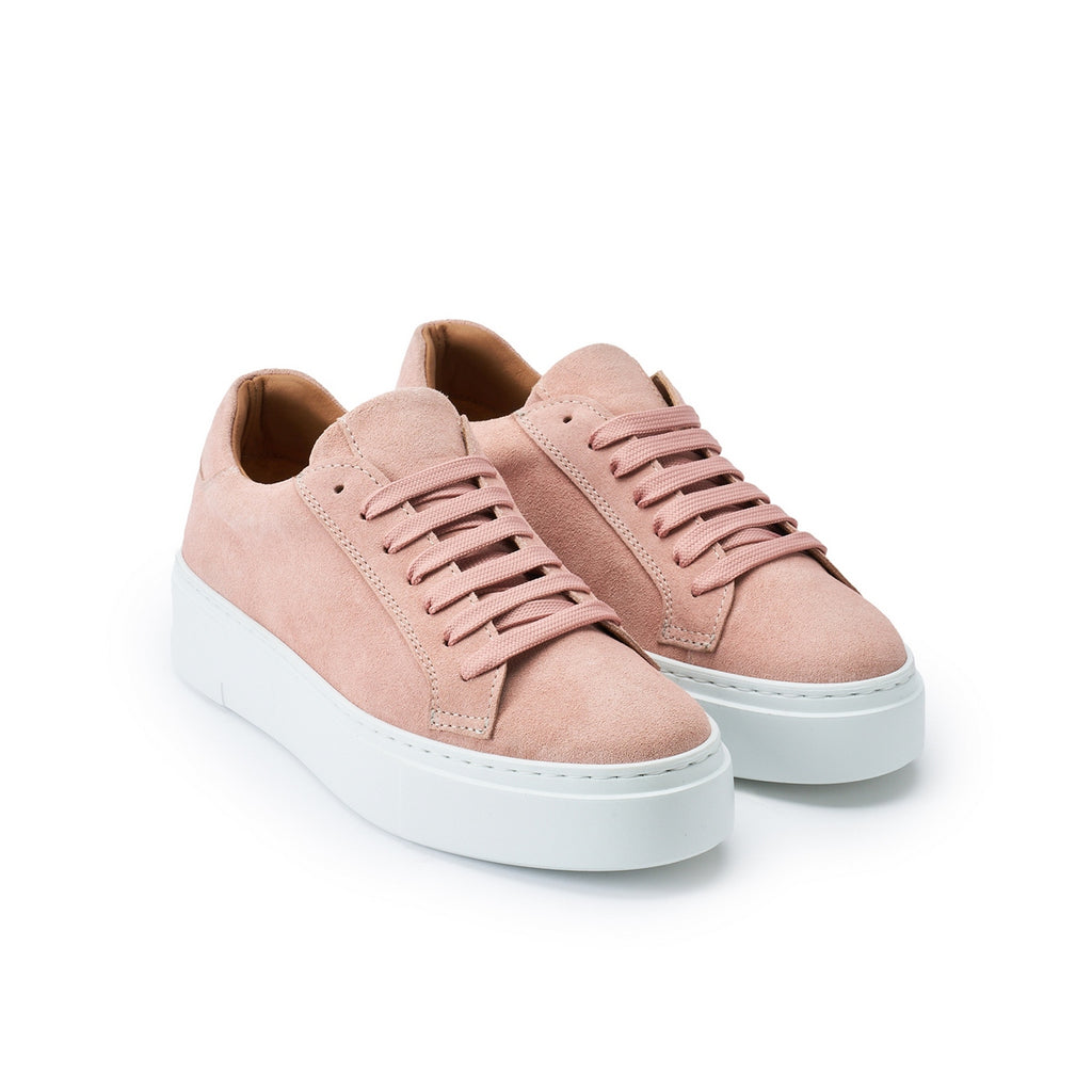 Zapatillas de cordones clásicas - Rosa - Mujer