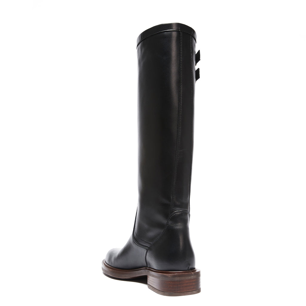 Botas tubulares altas - Negro - Mujer