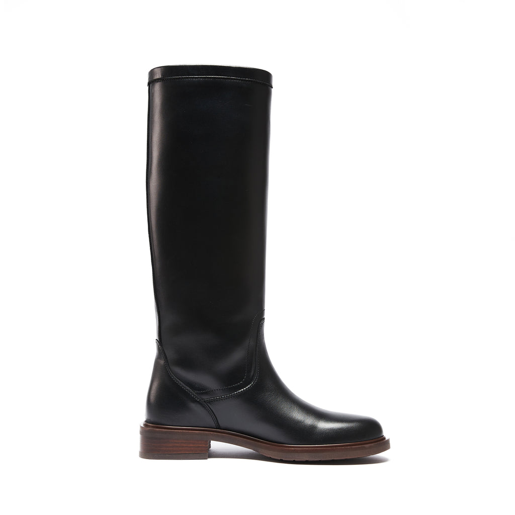 Botas tubulares altas - Negro - Mujer