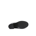 Tubular High Heel Ankle Boot - Black - Women