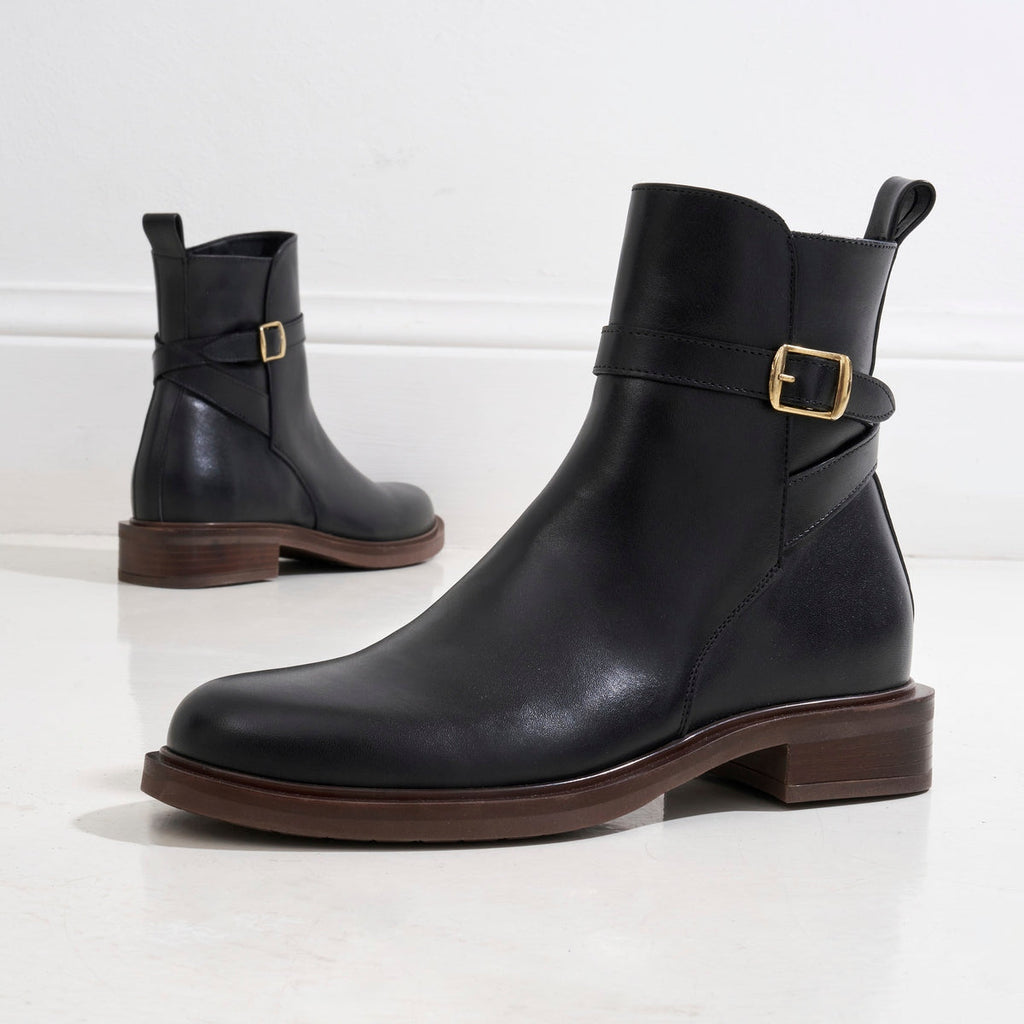 Bottines Jodhpur - Noir - Femme