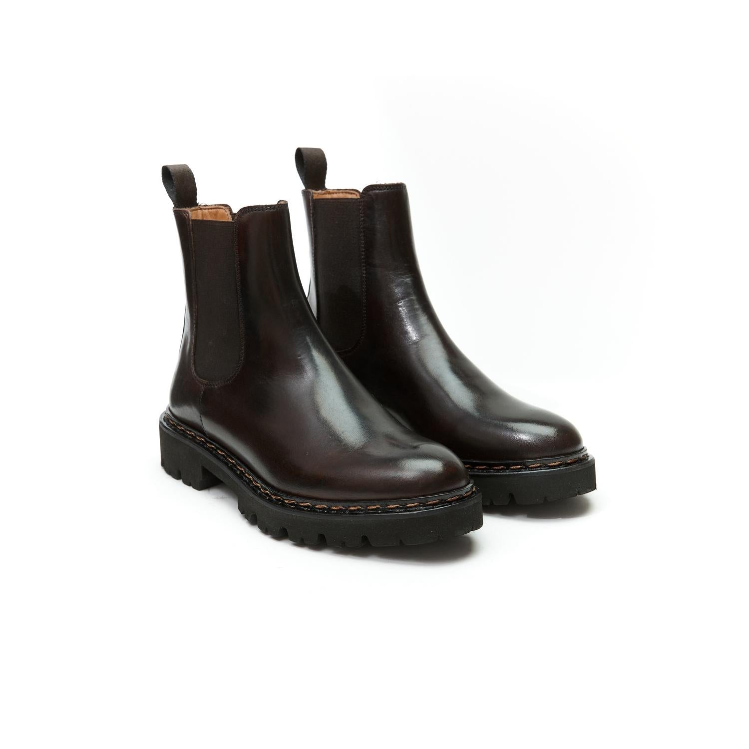 Botas Chelsea - Marrón oscuro - Mujer