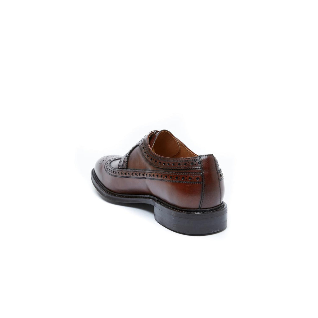 Derby À Bout D'Aile Long Goodyear - Marron Acajou - Homme