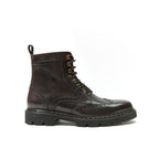 Botas Derby Wingtip - Marrón oscuro - Hombre