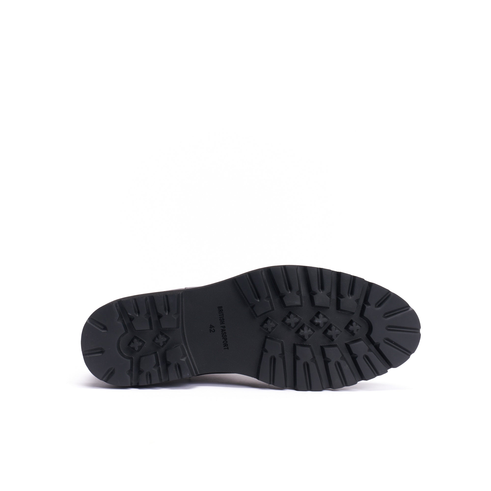 Botas Derby Wingtip - Marrón oscuro - Hombre