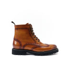 Bottes Derby À Bout D'Aile - Marron Brun - Homme