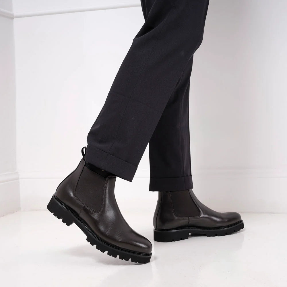Bottines Chelsea - Marron Foncé - Homme